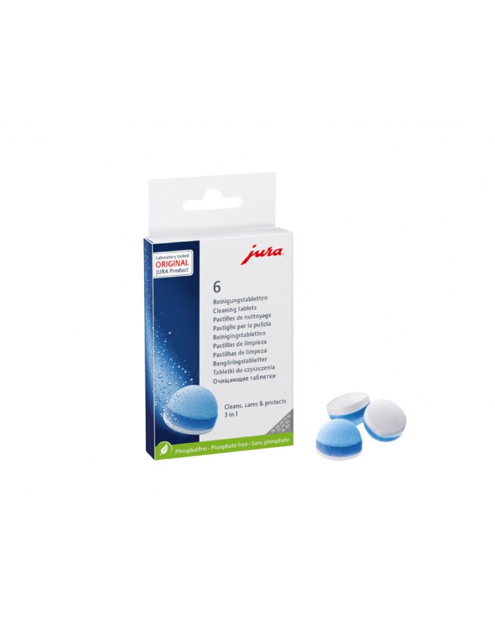 Consommables JURA Boite De 6 Pastilles De Nettoyage 3 Phases