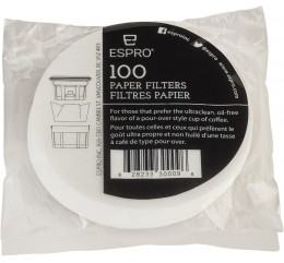 ESPRO / 100 Filtres papiers ronds pour Espro - 500ml P3/P5/P7