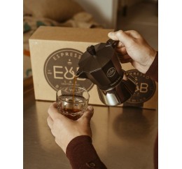 E&B Lab - Moka Pot Induction - 3 tasses