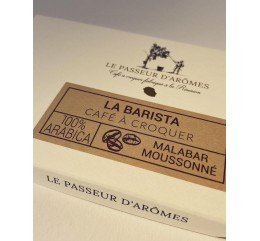 Tablette PREMIUM "LA BARISTA" - Café à croquer - INDE MALABAR MOUSSONNE | Les Passeur D'Arômes - 90g