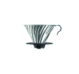 Hario - V60 Acier Argent - 1/4 tasses