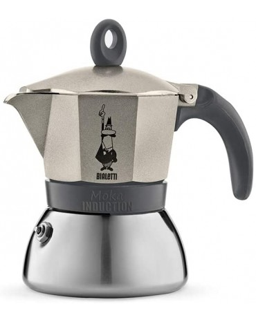 Bialetti  Moka induc Color Gold 3 Tasses
